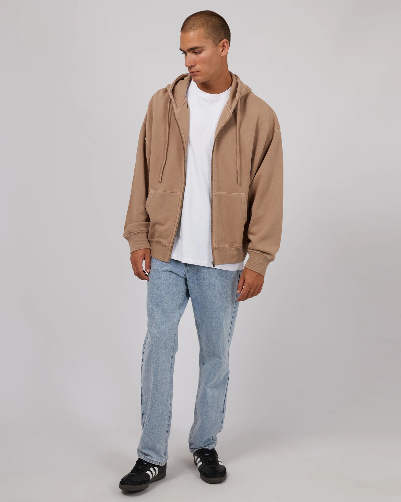 Zip Hoodie - Brown - Chillis & More NZ