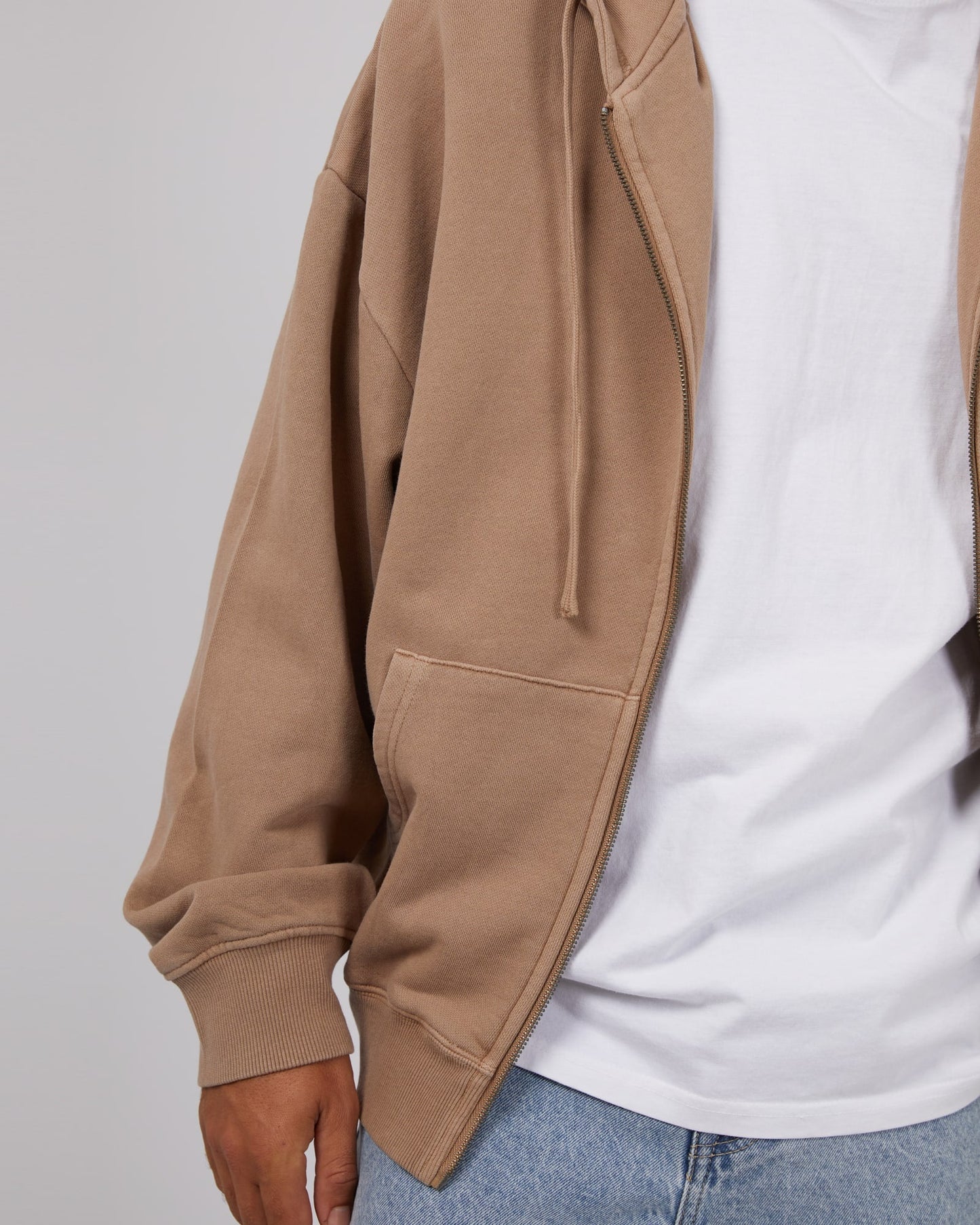 Zip Hoodie - Brown - Chillis & More NZ