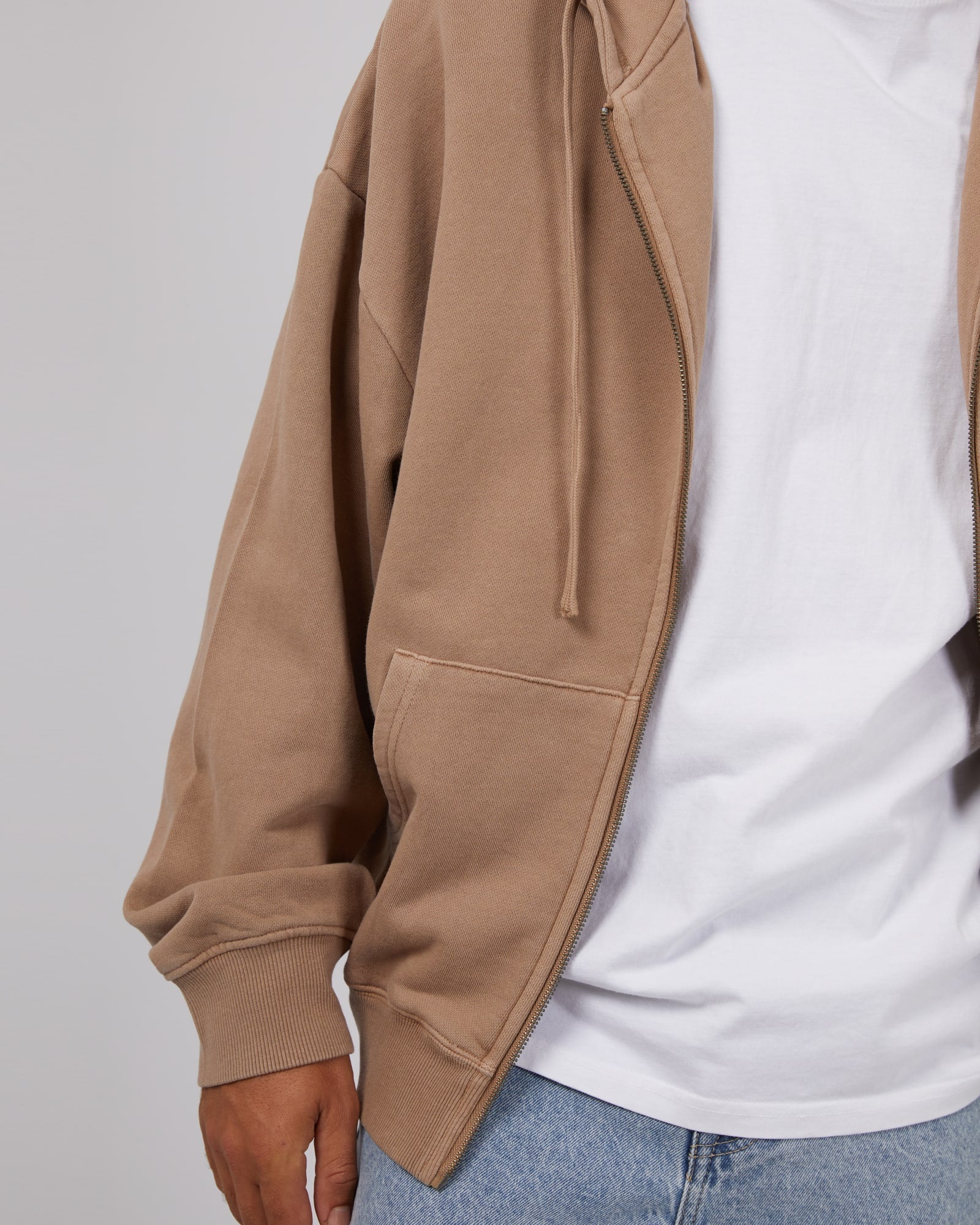Zip Hoodie - Brown - Chillis & More NZ