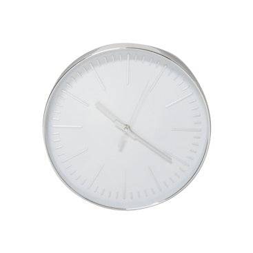 31cm TOTO Wall Clock - Silver - Chillis & More NZ