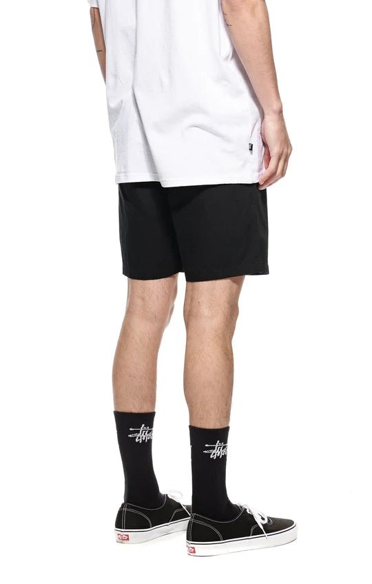 Basic Stock Beachshort - Black - Chillis & More NZ