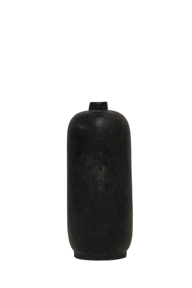 Basington Vase Matte Black - Chillis & More NZ