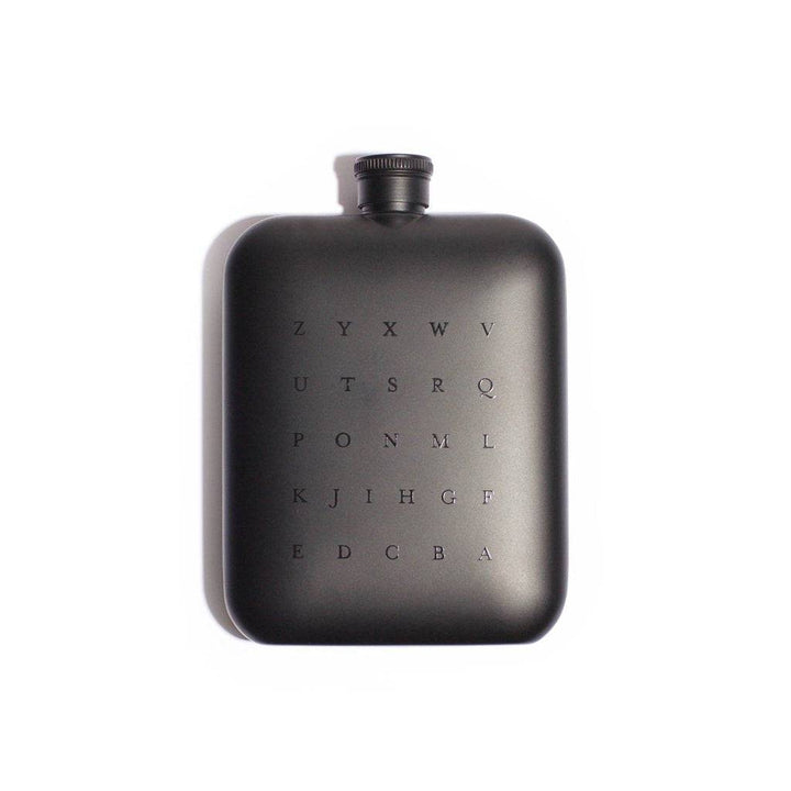 Black Stainless Steel Flask - Chillis & More NZ