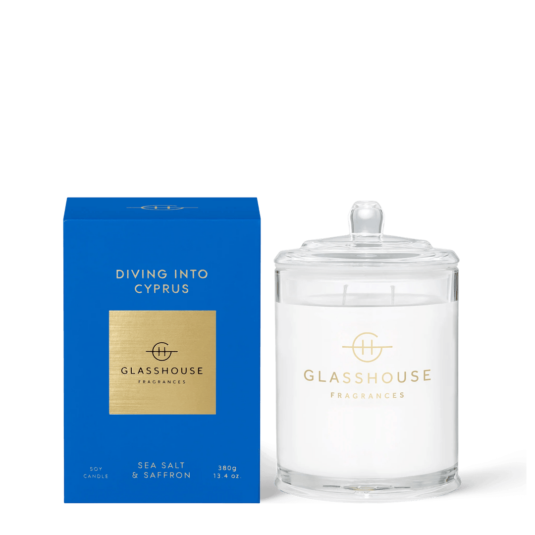 Diving into Cyprus Candle 380g - Chillis & More NZ