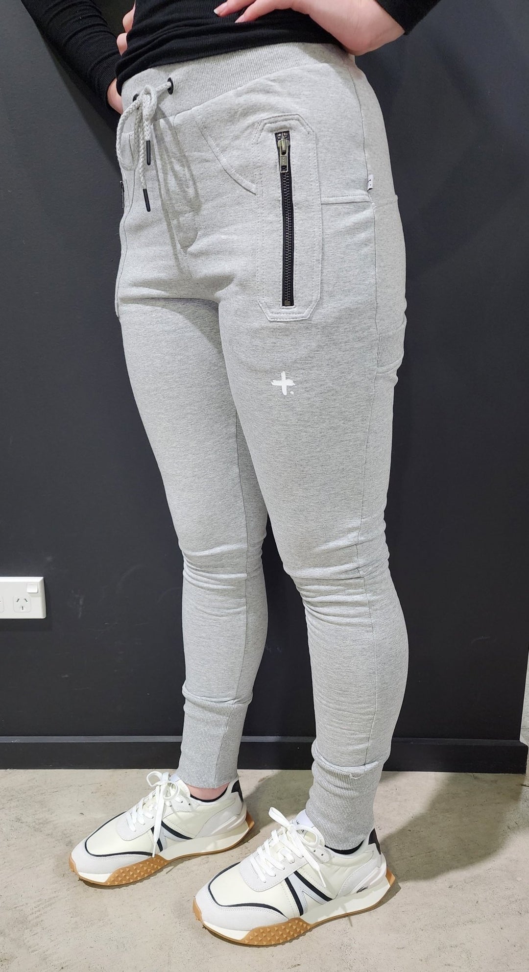 Escape Trackies Hopeful - Grey/White - Chillis & More NZ