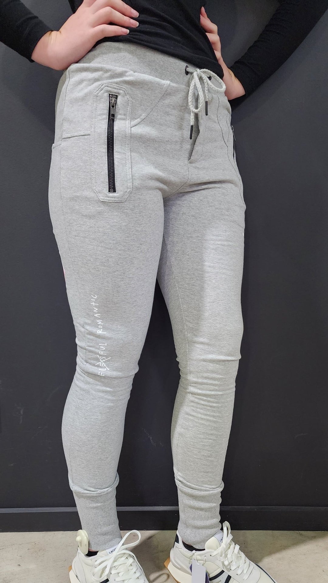 Escape Trackies Hopeful - Grey/White - Chillis & More NZ