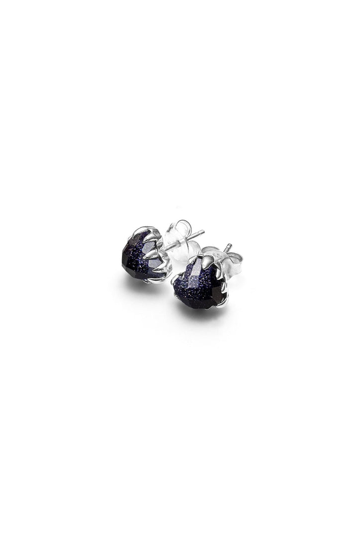 Galaxy Stone Love Claw Earrings - Chillis & More NZ