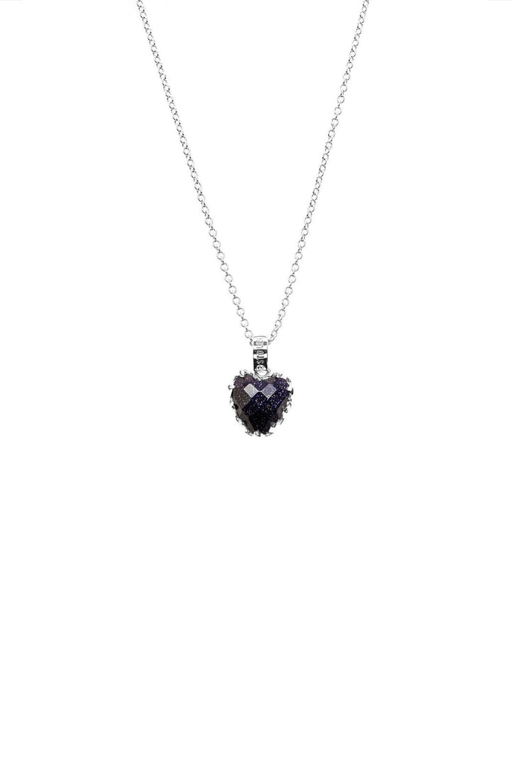 Galaxy Stone Love Claw Necklace - Chillis & More NZ