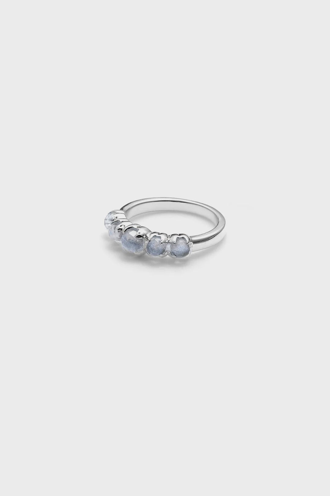 Halo Cluster Ring - Moonstone - Chillis & More NZ