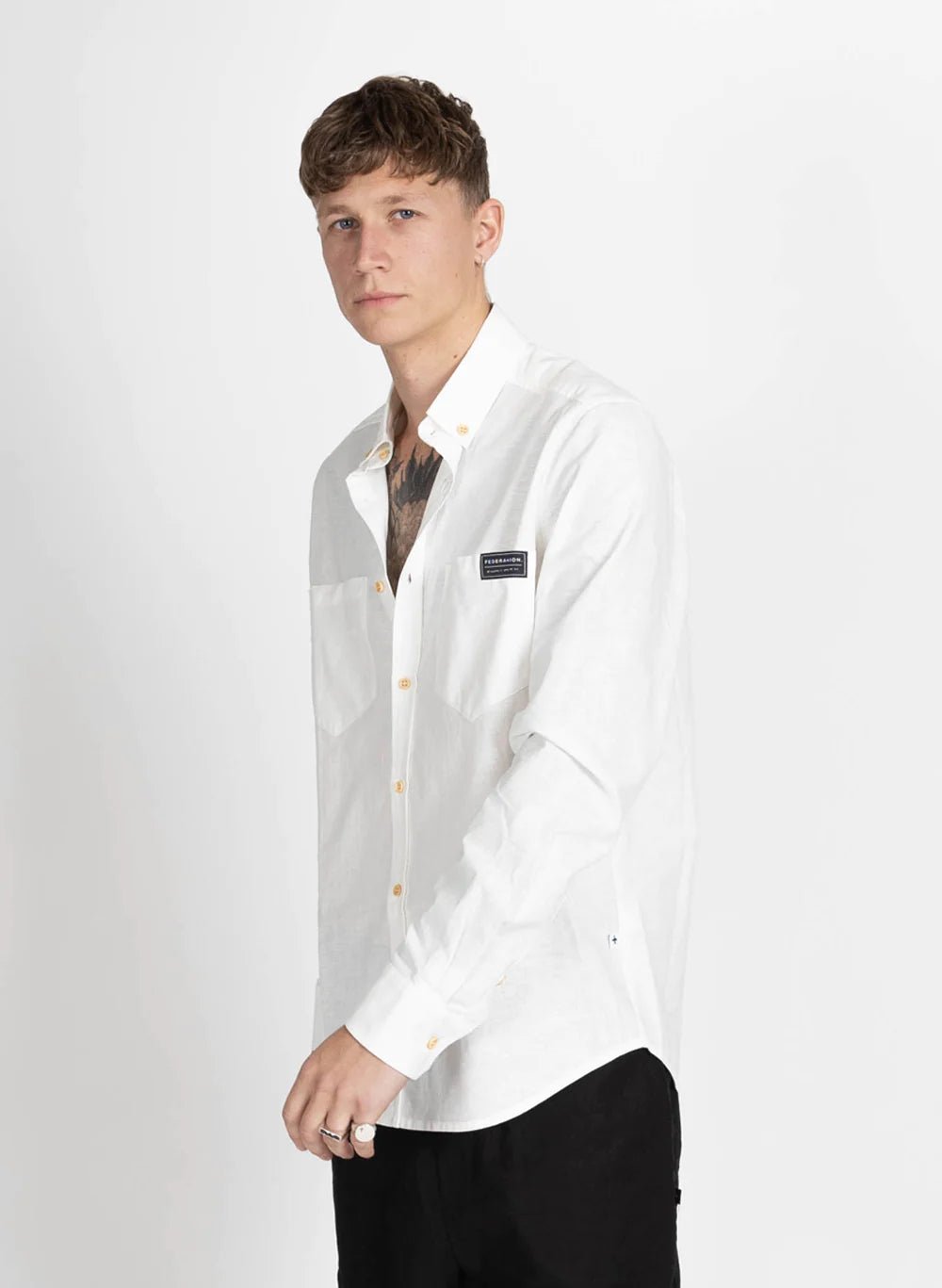 Linen Sunday Shirt - Chillis & More NZ