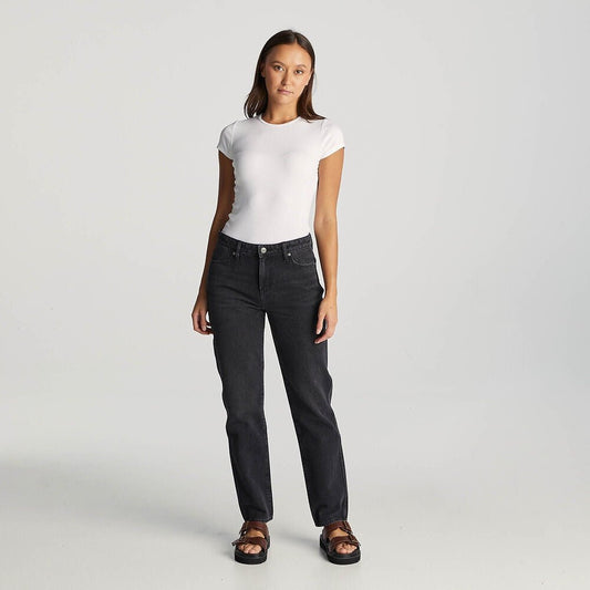 Mid Tori Slim Straight Jean - After Dark - Chillis & More NZ