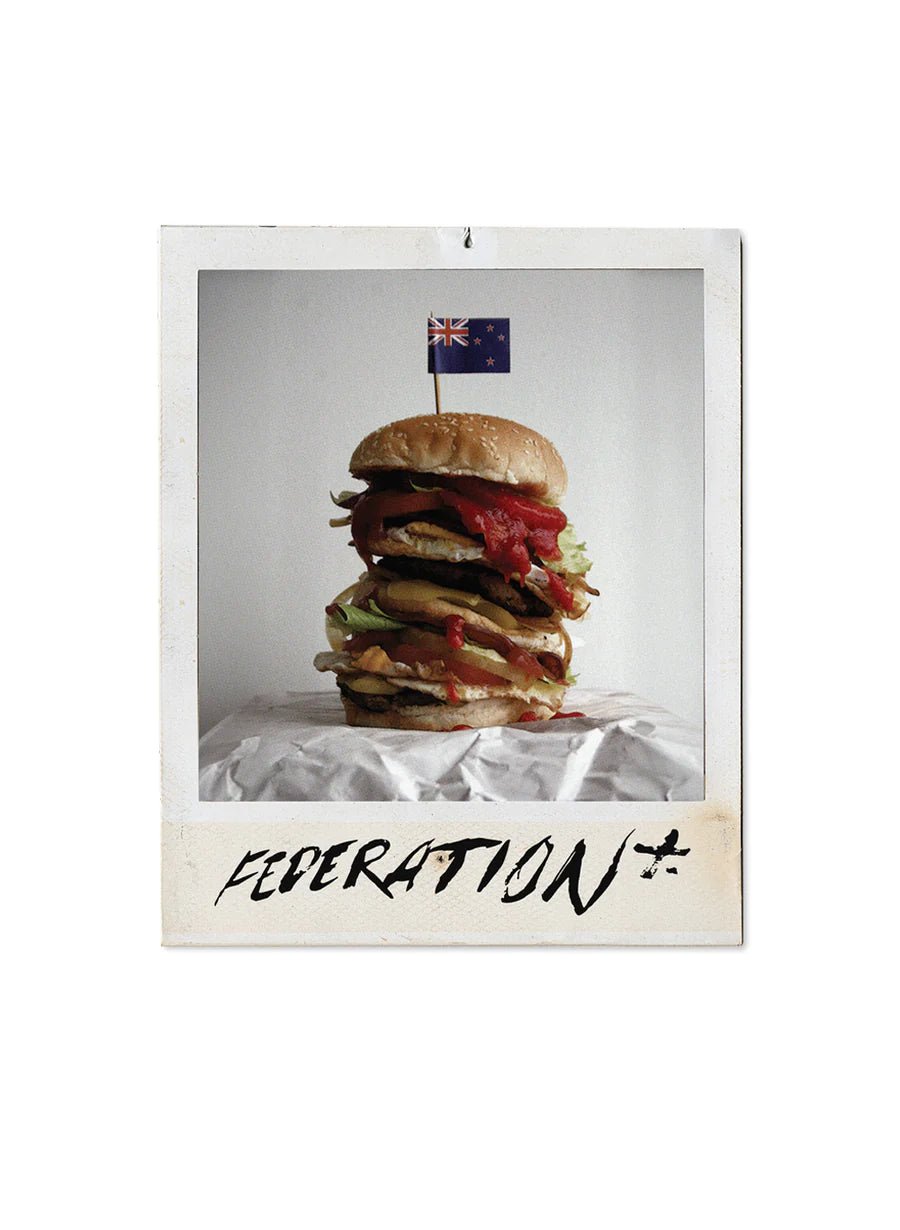 Our Tee - Polaroid Burger - Chillis & More NZ