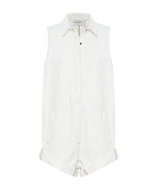 Pearl Mini Braxton Denim Jumpsuit - Chillis & More NZ