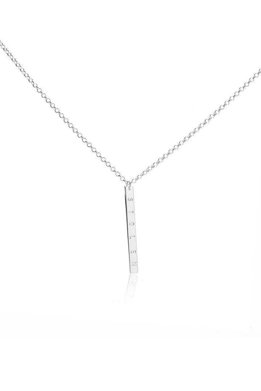 Stolen Bar Necklace - Chillis & More NZ