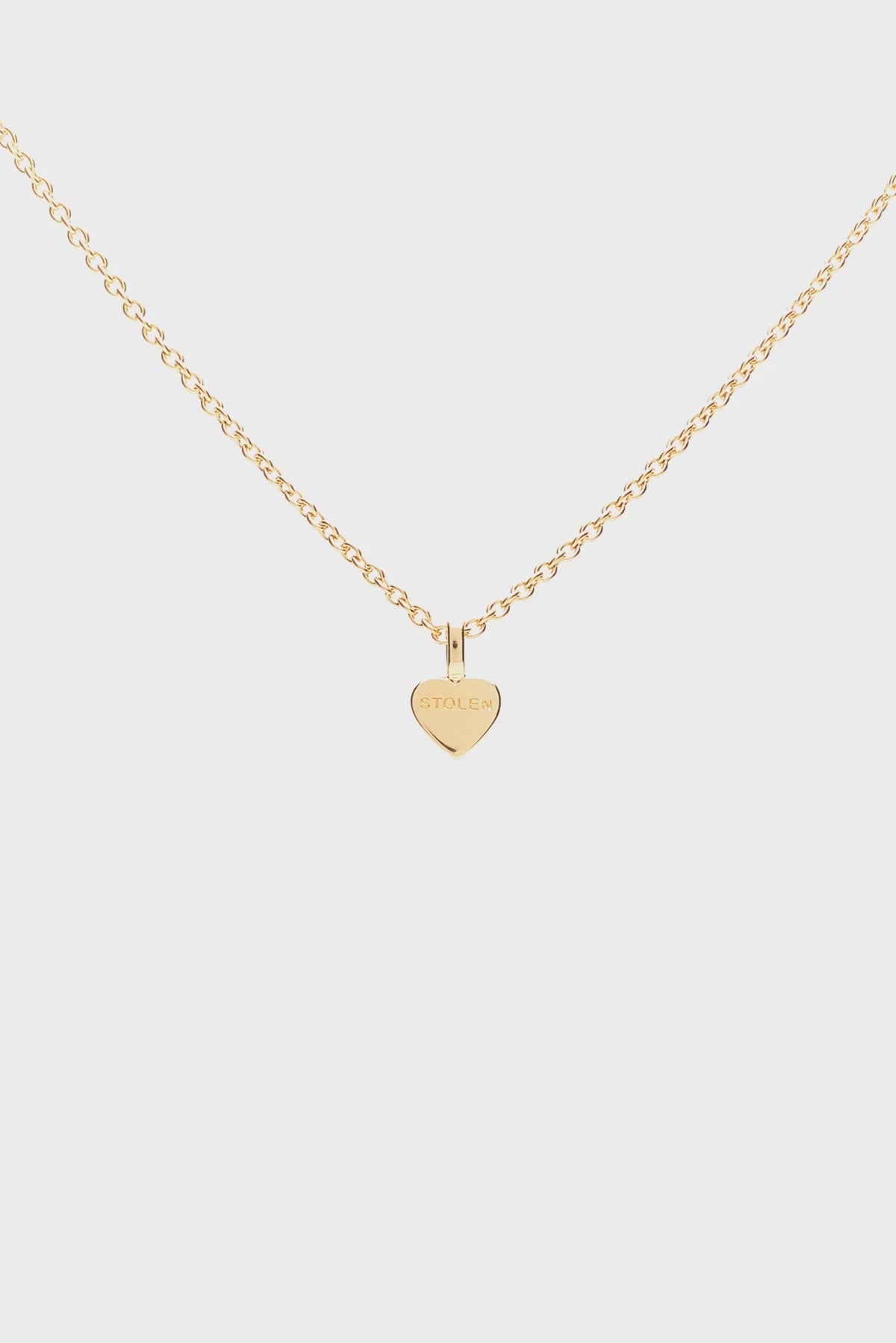Stolen Heart Necklace - Gold Plated - Chillis & More NZ