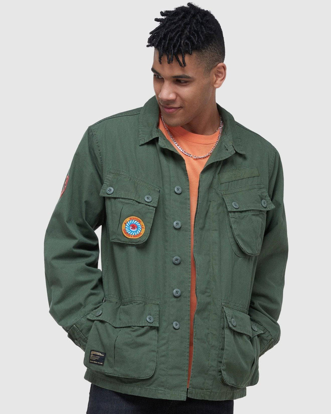 Superdry Tropical Combat Jacket - Chillis & More NZ