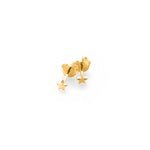 Tiny Stolen Star Earrings - Gold Plated - Chillis & More NZ